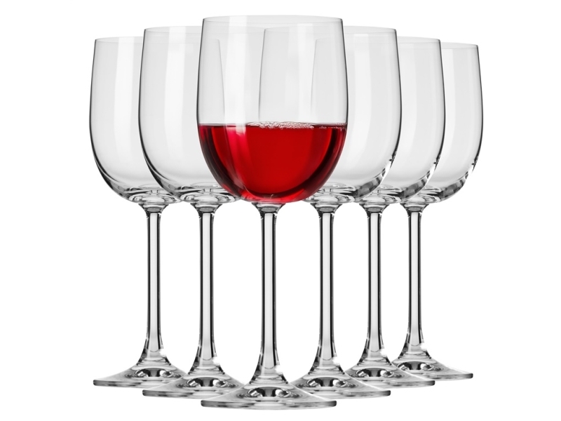 Sæt med vinglas Krosno Gema 340 ml 6 stk.