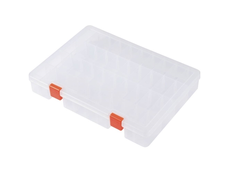 Tru Components Sortimentbox (L X B X H) 250 X 190 X 40 Mm Anzahl Fächer: 36 Variabel Unterteilbar Inkl. Griff