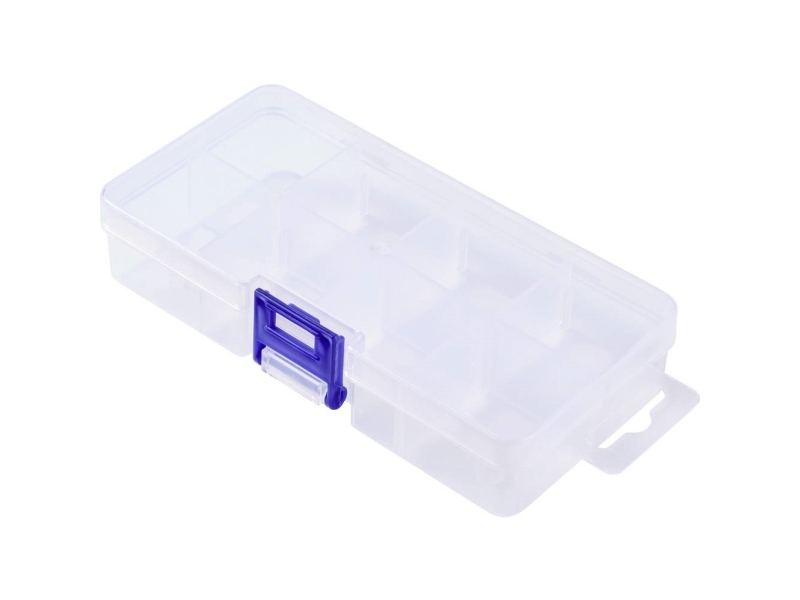 TRU COMPONENTS TC-ERB-9052 sortimentlåda (L x B x H) 155 x 70 x 30 mm, antal fack: 8, variabel indelning, 1 st | Verktyg & Verkstad - För verkstaden - Sortiment lådor | GameStuff