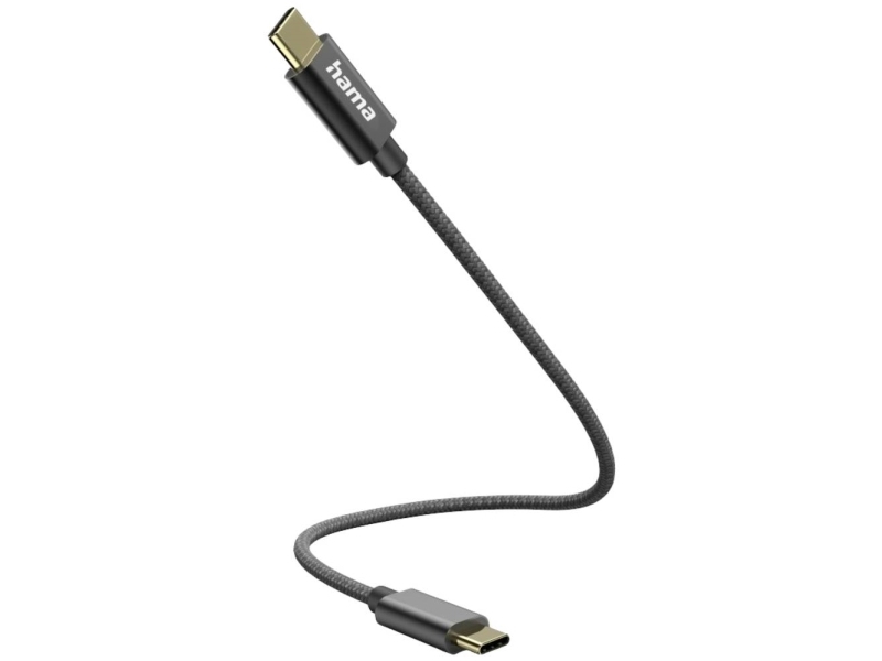 Hama 00201604, 0,2 M, Usb C, Usb C, Usb 2.0, 480 Mbit/S, Schwarz
