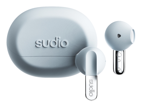 Sudio N3BLU, Trådlös, Samtal/musik, 37 g, Headset, Vit