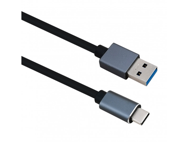 Helos 288353, 1 M, Usb A, Usb C, Schwarz