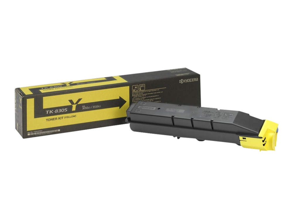 Kyocera Tk 8305Y - Gul - Original - Tonerpatron - For Taskalfa 3050Ci, 3051Ci, 3550Ci, 3551Ci