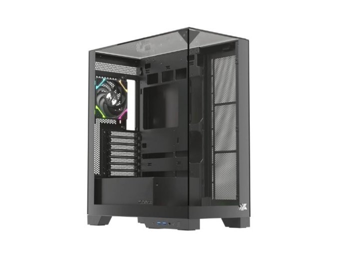 Xyz Pc Gear Trifecta Argb Gehäuse, Schwarz (X-Cs-Trifecta-B)