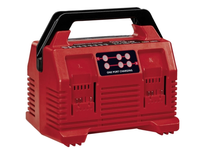 Einhell X-Quattrocharger, Batterioplader, Einhell, Sort, Rød, Vekselstrøm, 18 V, 4 A