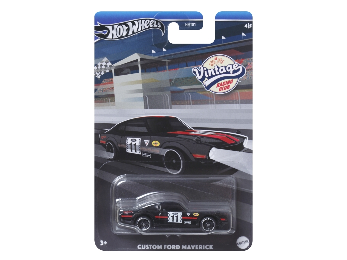 Hot Wheels HRV09, Racerkøretøj, 3 År, Metal, Sort, Rød, Hvid
