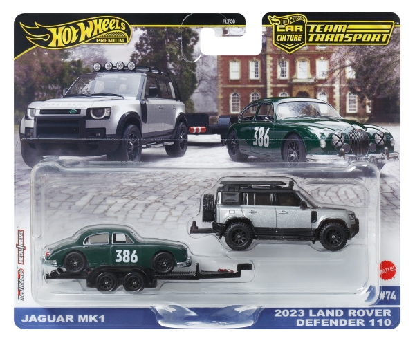 Mattel Hot Wheels Premium 2 Fahrzeug-Set Jbm29