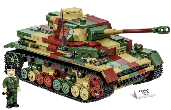 COBI PzKpfw IV Ausf. G, Byggsats, 10 År, 1107 styck | Leksaker - Konstruktions leksaker - Plastik konstruktion | GameStuff