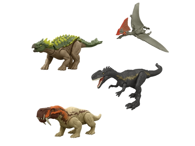 Jurassic World STRIKE ATTACK sortiment, 4 År, Forskellige farver, Plast