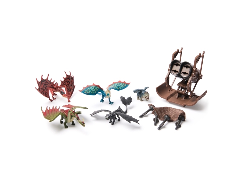 How to train your dragon DWD FGR Dragon Catcher Set GML, 4 År, Flerfarvet