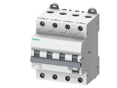 Siemens 5SU13467FP13 FI-sikkerhedsafbryder/automatsikring Sikringsstørrelse = 3 4-polet 13 A 0,003 A