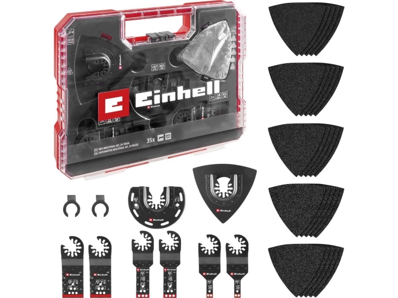 Einhell 708135 Xl-Plus-Case Bim Hss Multifunktionswerkzeug-Zubehoer-Set 1 Set (708135)