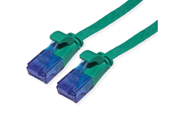 Value 21.99.2041, 1 M, Cat6a, U/Utp (Utp), Rj-45, Rj-45, Grün