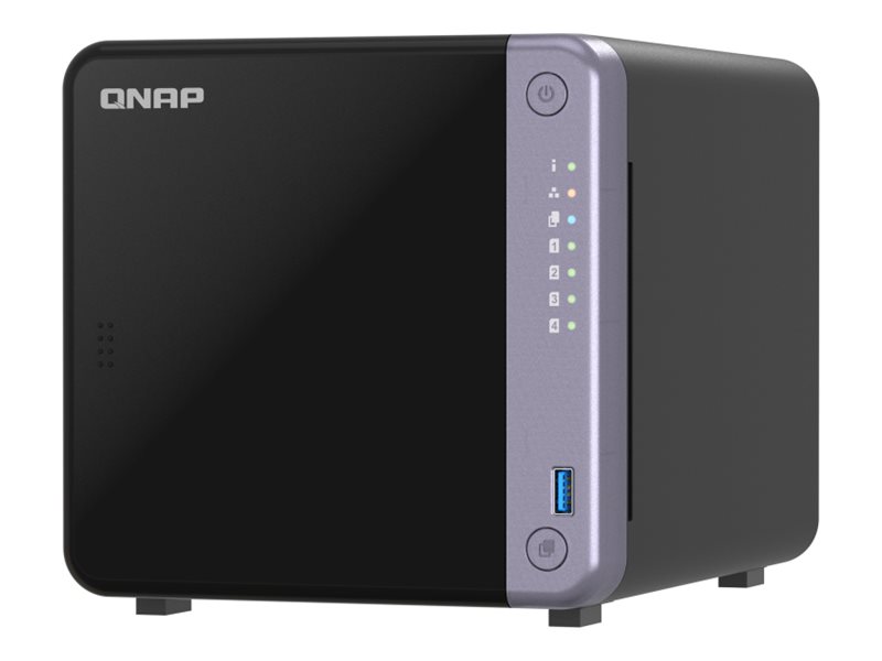 Qnap Ts-432X-4G - Nas-Server - 4 Bays - Sata 6Gb/S - Raid 0, 1, 5, 6, 10, 50, Jbod, 60 - Ram 4 Gb - Gigabit Ethernet / 2.5 Gigabit Ethernet / 10 Giga