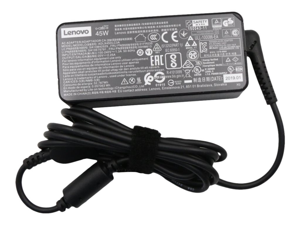 Lenovo - Strømforsyningsadapter - AC 100-240 V - 45 Watt - FRU