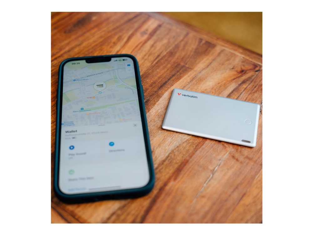 Verbatim My Finder - Bluetooth-tagg med antiförlust för mobiltelefon, surfplatta - svart, silver (paket om 2) | Tele & GPS - Mobil tillbehör - Övriga tillbehör | GameStuff