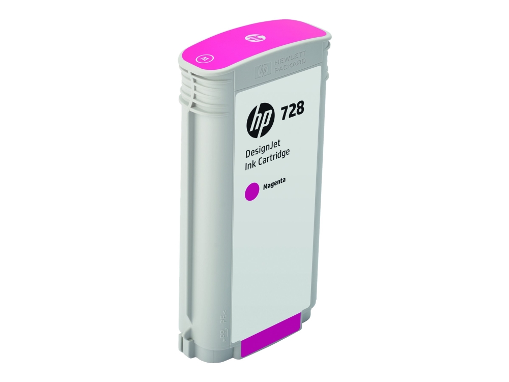Hp 728 - 130 Ml - Magenta - Original - Designjet - Blækpatron - For Designjet T730, T830