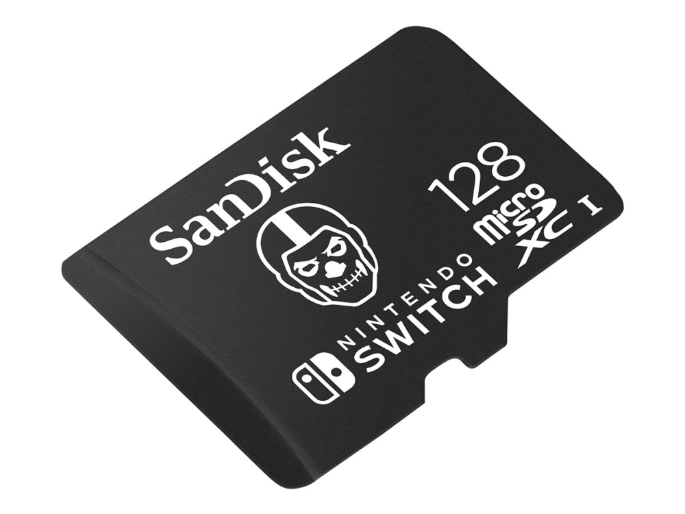 Sandisk Nintendo Switch - Fortnite Edition Flashhukommelseskort - 128 Gb - Uhs-I U3 - Microsdxc Uhs-I