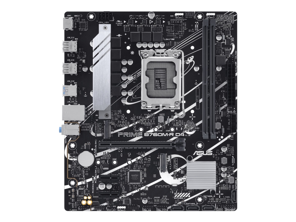 Mb B760 S1700 Matx Prime B760m-R D4 Asus