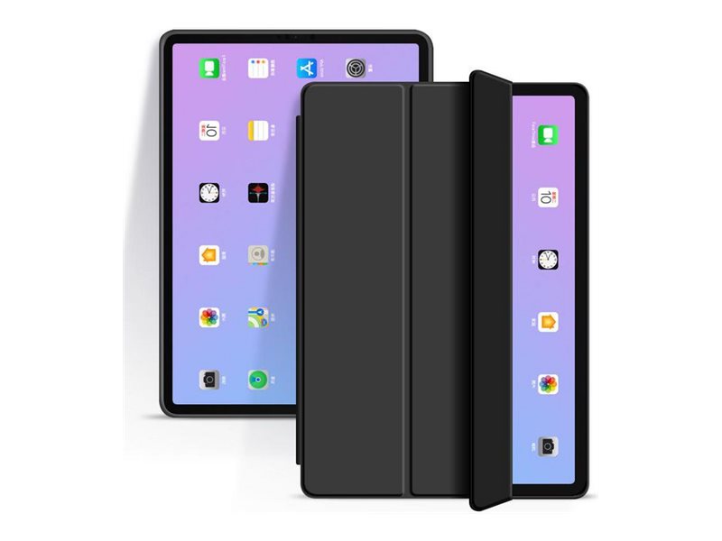Estuff Denver - Flipomslag Til Tablet - Termoplastisk Polyuretan (Tpu), Polyuretan-Læder - Sort - For Apple 13-Inch Ipad Pro (M4)