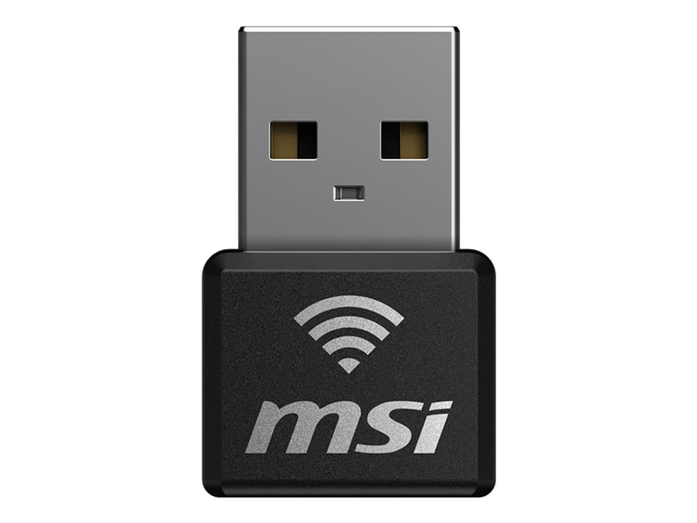 MSI AX1800 Nano - Netværksadapter - USB 2.0 - Wi-Fi 5, Wi-Fi 6