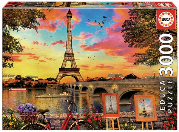 Educa 3000 Sunset In Paris