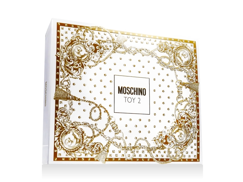 Moschino Toy 2 Eau De Parfum Spray, Perfumed Bath & Shower Gel, Body Lotion 1.7Oz