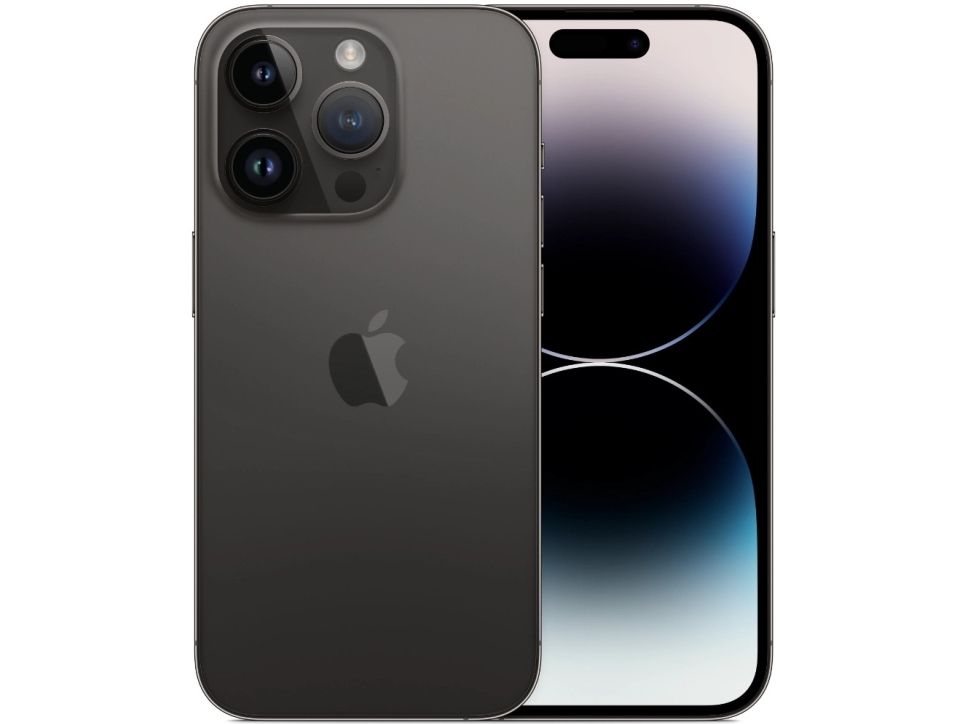 Refurbished Apple iPhone 14 Pro 128GB (Space Black) - Condition: Grade B - E-SIM | Tele & GPS - Mobiltelefoner - Apple iPhone | GameStuff