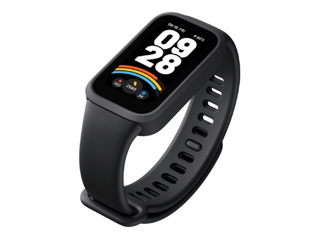 Xiaomi Smart Band 9 Active - Aktivitetssporer Med Rem - Tpu - Håndledsstørrelse: 135-215 Mm - Display 1.47" - Bluetooth - 16.5 G - Sort