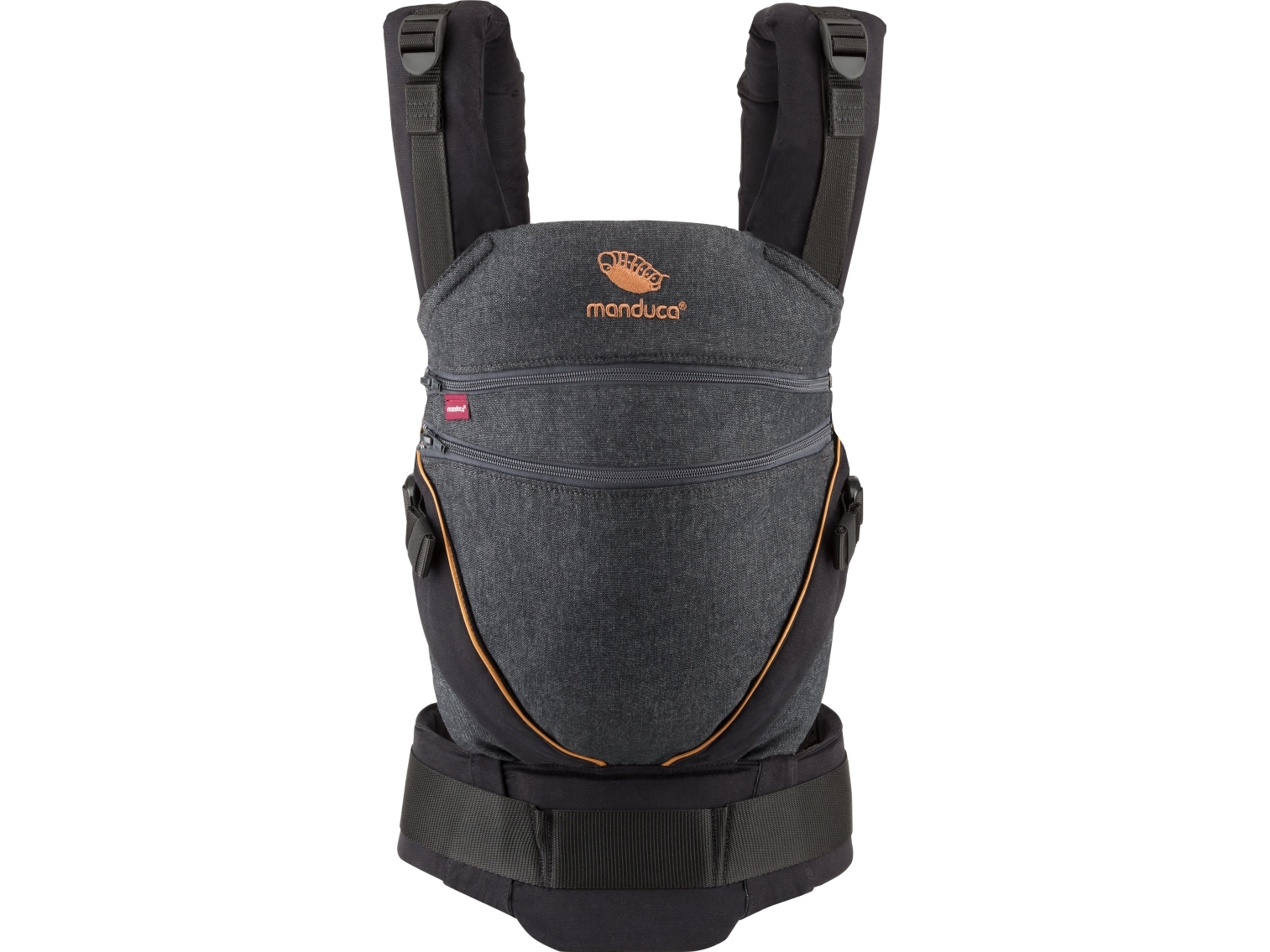 Manduca XT Baby soft carrier Cotton Black, Grey