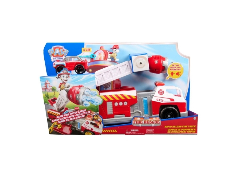 Paw Patrol - Fire Rescue Rapid Reload Fire Truck - Brandbil