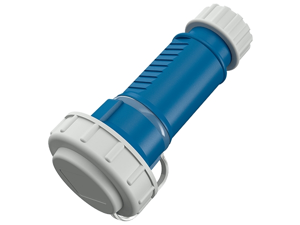 Mennekes 10833, Typ F, 2P+E, Schrauben, Blau, Weiß, Ip68, 230 V