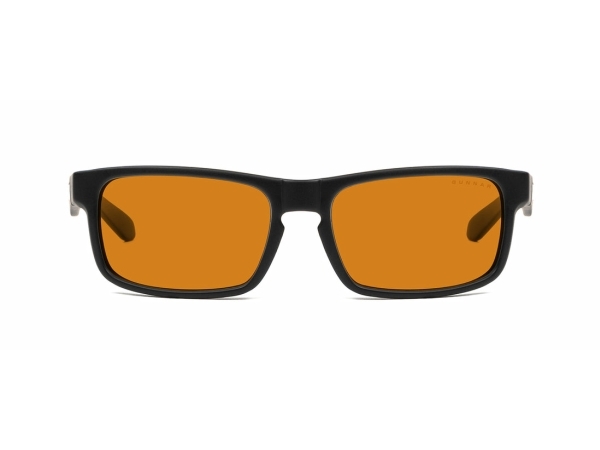 Gunnar Optiks Enigma, Unisex, Rektandel, Klassisk, Onyks, Nylon, 5,8 cm