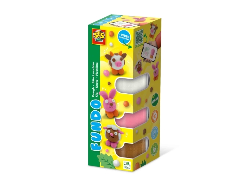 SES Creative SES FunDo tårta Bondgårdsdjur 00811 08116 | Leksaker - För dom minsta | GameStuff