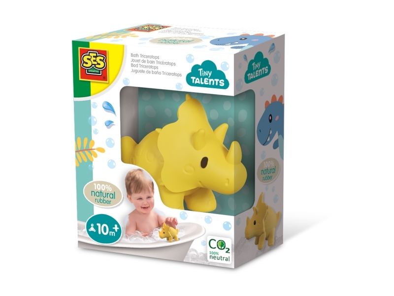 SES Creative Tiny Talents 13212, Badleksak, Pojke/flicka, 0,8 År, Gummi, Gul | Trädgården - Pools & Vatten spel - Vattenleksaker | GameStuff