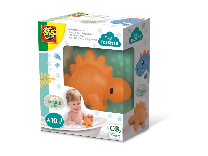 SES Creative Tiny Talents 13213, Badleksak, Pojke/flicka, 0,8 År, Gummi, Orange | Trädgården - Pools & Vatten spel - Vattenleksaker | GameStuff