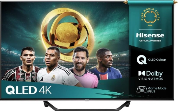 Hisense 43A7Q, 109,2 cm (43), 3840 x 2160 pixlar, QLED, Smart-TV, Wi-Fi, Svart | TV, Ljud & Bild - TV & Hemmabio - TV | GameStuff