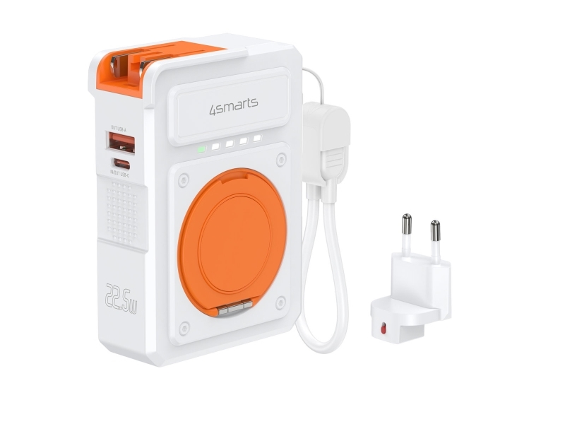 4Smarts 541384, 10000 Mah, Lithium Polymer (Lipo), Adaptive Fast Charging, Power Delivery 3.0, Programmable Power Supply (Pps), Quick Charge 3.0,...,