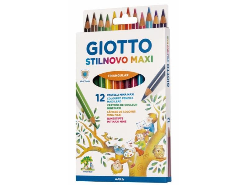 Stilnovo Maxi-Bleistift 12 Farben