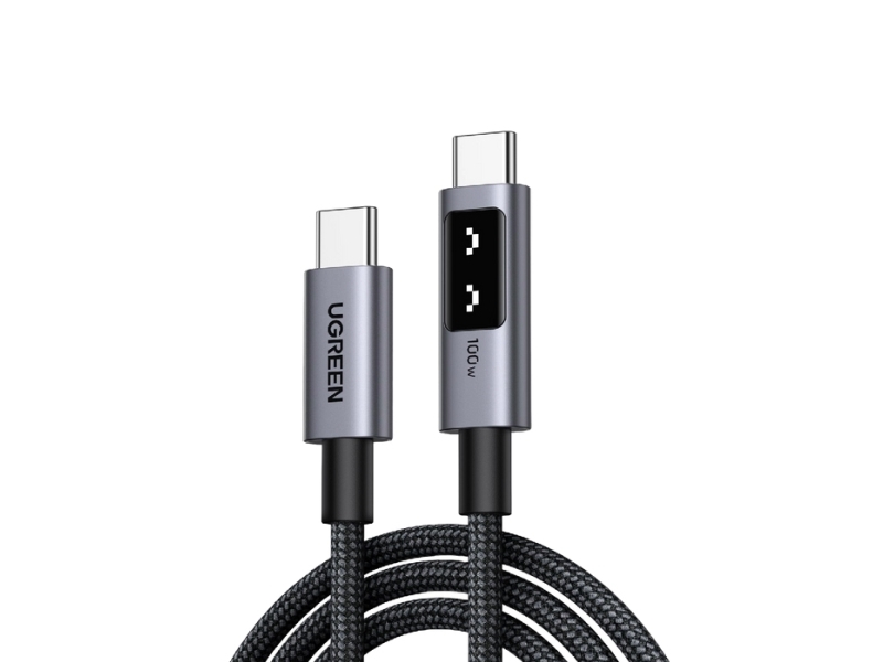 Ugreen 35501, 1 M, Usb C, Usb C, Sort