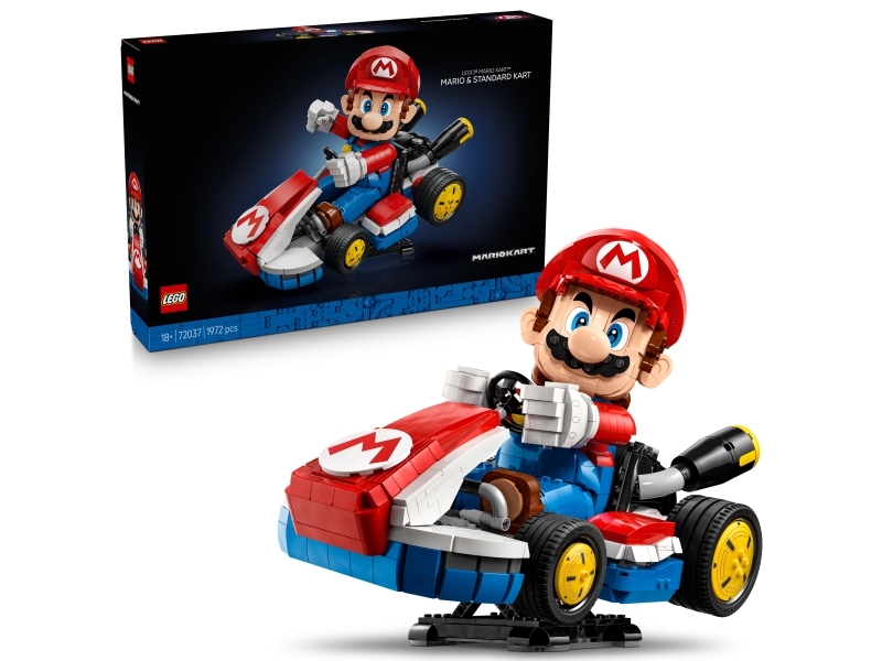 LEGO Super Mario 72037 Mario Kart™ – Mario og Standard Kart | LEGO® - LEGO® teman O-Z - LEGO Super Mario | GameStuff