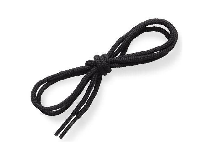 Snørebånd 120cm sort | Kläder & Säkerhet - Skodon - Tillbehör | GameStuff