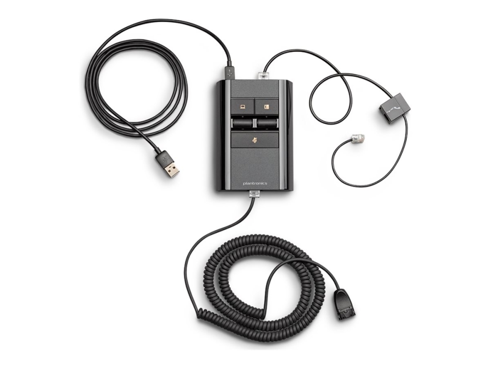 Hp Poly Mda524 Qd - Switch Til Håndset/Computer/Headset For Headset, Skrivebordstelefon - Qd, Usb-A - For Poly Encorepro 500 Usb 700 Usb