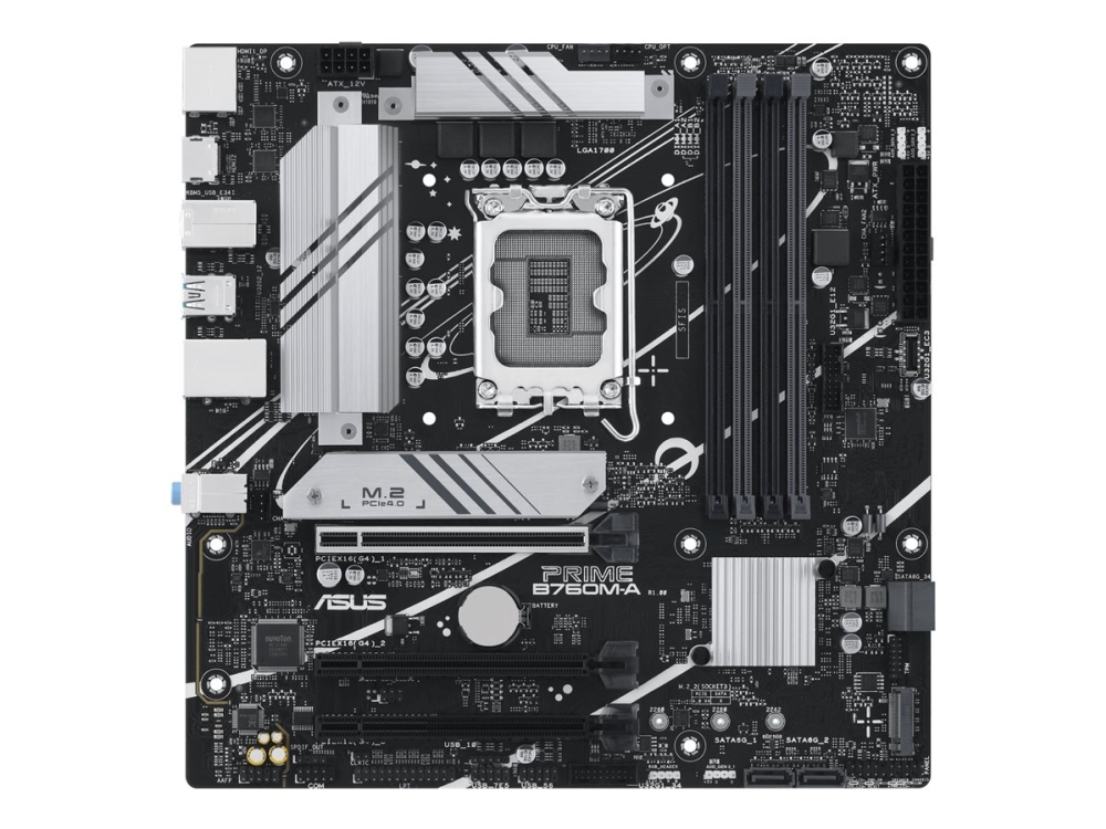 Asus Prime B760m-A-Csm, Intel, Lga 1700, Intel Celeron , Intel Pentium Gold, Intel Core I3, Intel Core I5, Intel Core ..., Lga 1700, Ddr5-Sdr