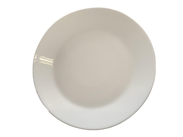 Plastetallerken Okko, 25,4 Cm X 25,4 Cm, Hvid