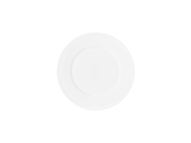 Plate Lunch Okko 20,3 Cm X 20,3 Cm Hvid