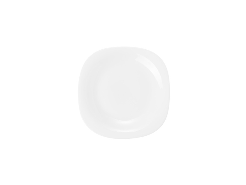 Desserttallerken Okko, 20,3 cm x 20,3 cm, hvid