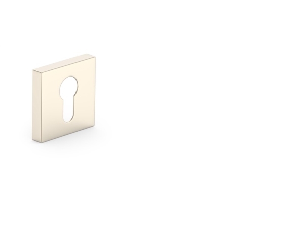 Metal_Bud Cylinder Escutcheon Satin Nickel