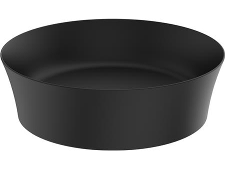 IDEAL STANDARD IPALYSS - Tvättställsskål 400x400x120 mm i silk black, Utan kranhål, Utan bräddavlopp - Diamatec | N - A | GameStuff