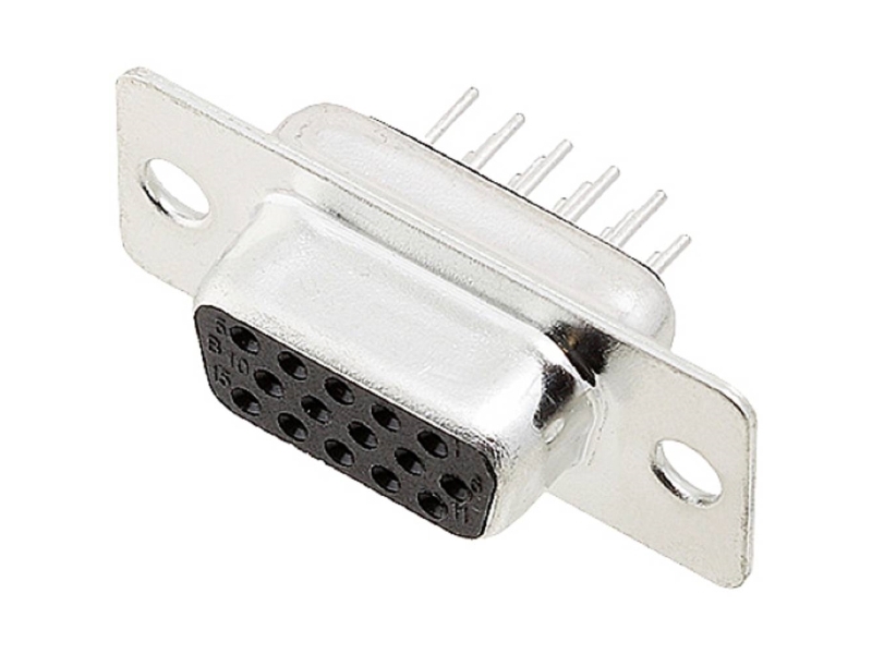 Encitech Hdd-15-Ftbs 2103-0300-11 D-Sub-Stiftliste 180 ° Poltal: 15 Loddepins 1 Stk Tray
